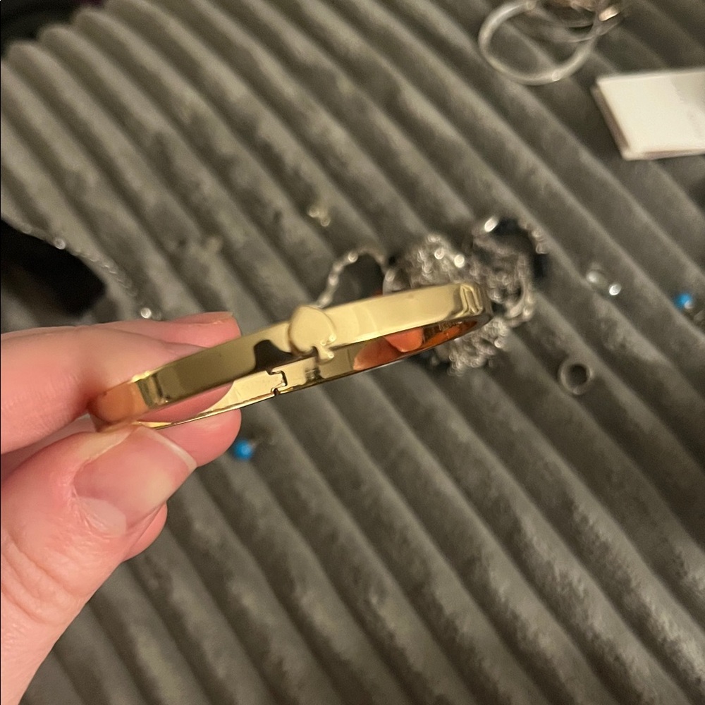 Gold-Tone Kate Spade Bangle